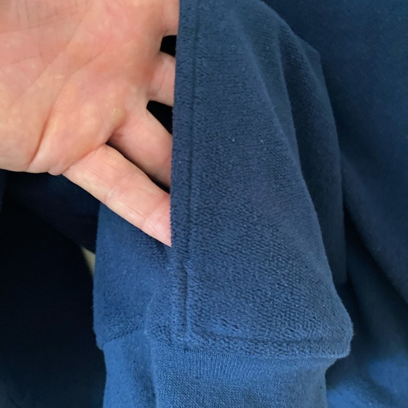 Straight Down Quarter zip. Men’s large color is navy - Picture 3 of 5